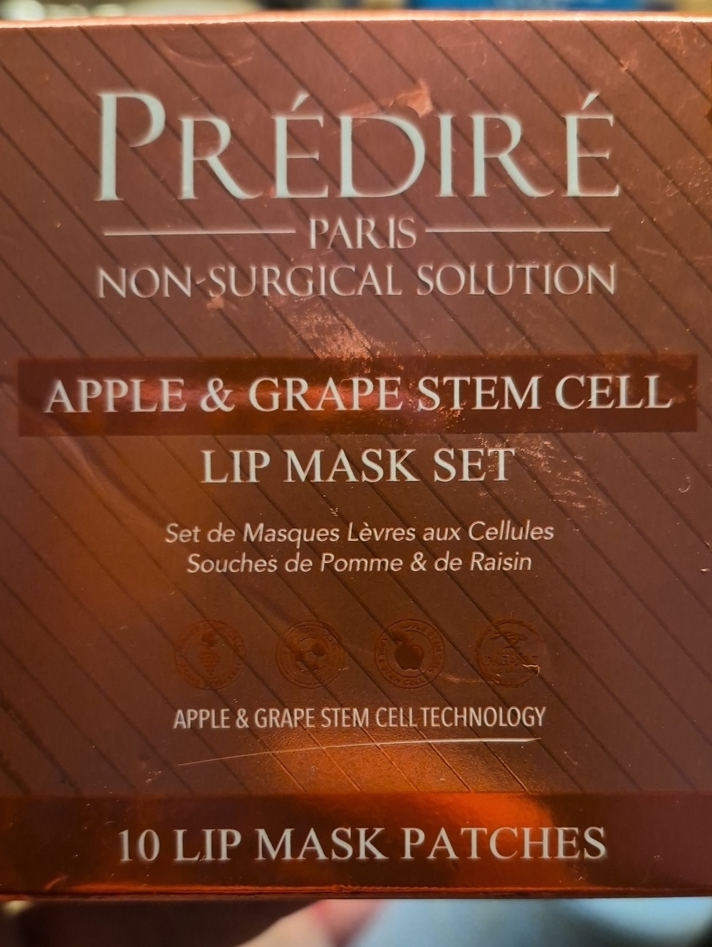 Apple & Grape Stem Cell Lip Mask Set - Copper